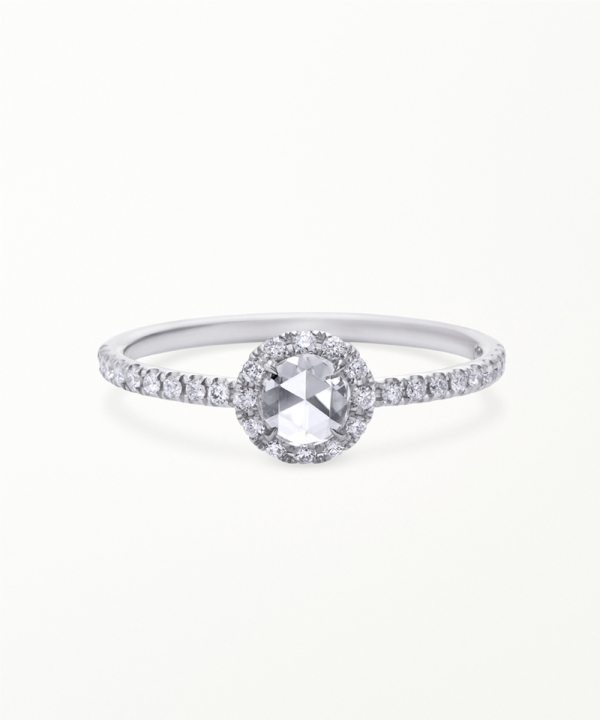 AHKAH ヴィヴィアンローズリング　ダイヤ0.30ct プラチナ pt 6号 ヴィヴィアンローズ リング｜AHKAH bridal / アーカーブライダル