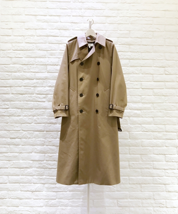 fitted trench coat
