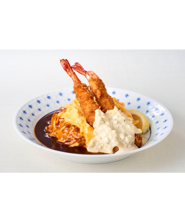 オムライス＆エビフライセット - 阪神百貨店 | WEBカタログ
