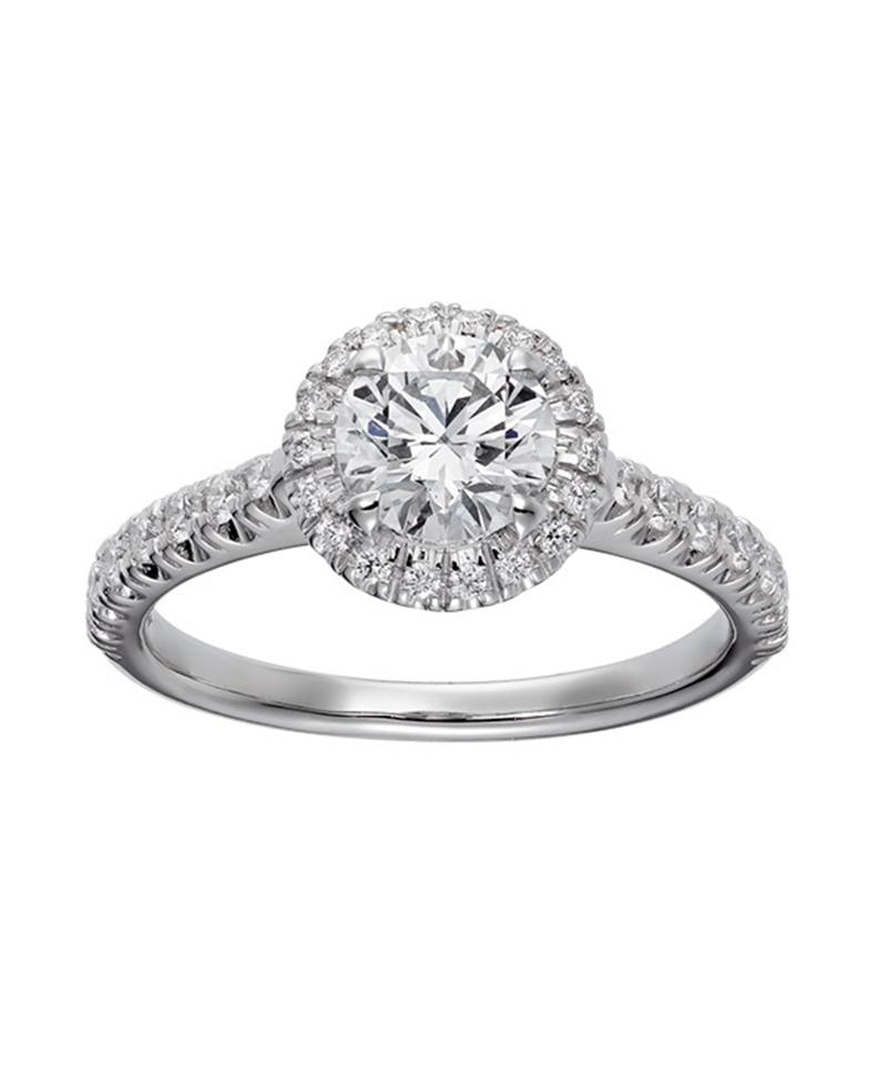 カルティエ　ダイヤリング　0.4 ct 10 号 Bridal Ring Cartier - 阪急百貨店 | WEBカタログ