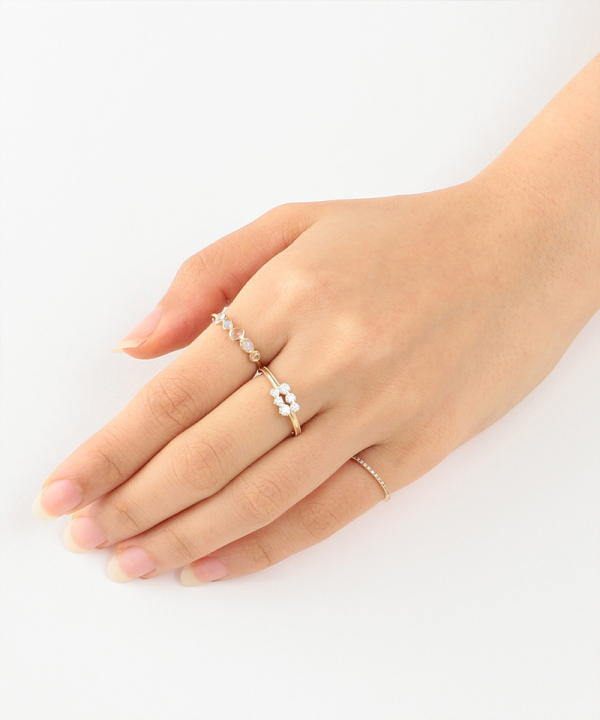 K10YGカラーストーンリング - 阪急百貨店 | WEBカタログ 