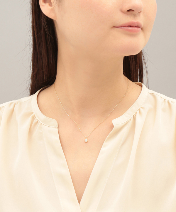 【明日21時〆値下げ】TAKE-UP K10YGオパール　キンモクセイネックレス TAKE-UP ONLINE SHOP/テイクアップ公式オンラインショップ