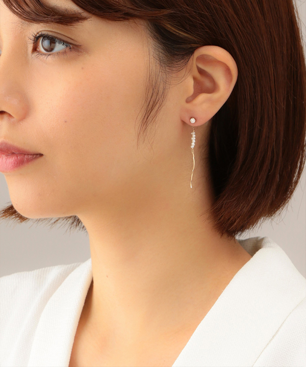 K18YGダイヤピアス - 阪急百貨店 | WEBカタログ 