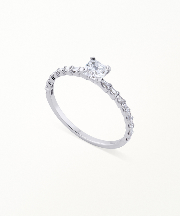 アーカーAHKAHプレッジステアーズK18ダイヤ指輪リング