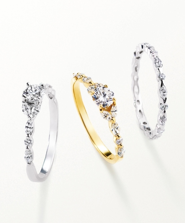 AHKAH トランスペアレントダイヤリング トランスペアレント リング - 阪急百貨店 | WEBカタログ