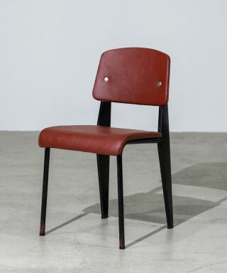 n°306 Standard Chair 'Plum Red'