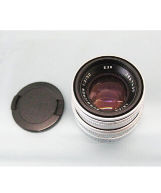 Leica　(L) ズミクロン50mm f2 フード内蔵