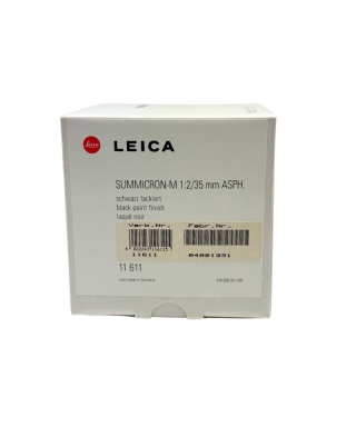 SUMMICRON M35/2 BLACK  PAINT　（ 価格：店頭でご確認ください ）