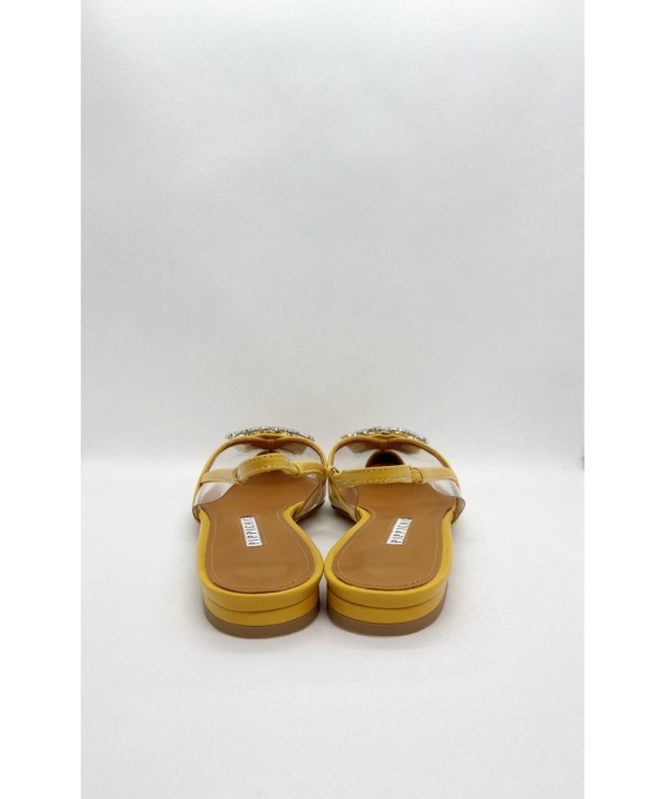 PRADA サンダル 茶色 371/2 煮える