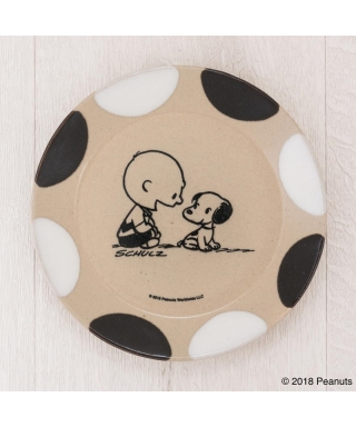 MASHICOプレートPEANUTS[Charlie Brown & Snoopy]