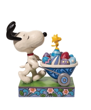 Snoopy Easter Wheelbarrow