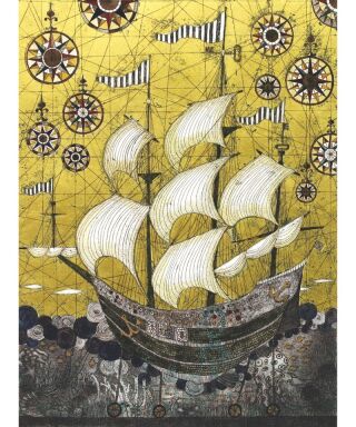 VENTO BOM, AGUA NA VELA -鱗船-